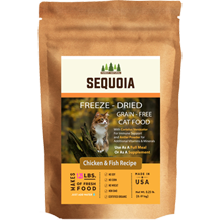 Freeze Dry Cat Food (.25 lb. Bag Makes 1.25 lbs. of Food When Hydrated)